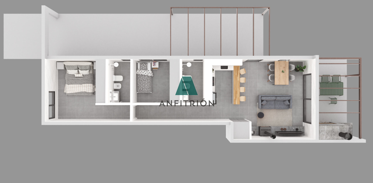 Casa ID.19 - Casa 2 dormitorios Tradicional a estrenar Pinares 