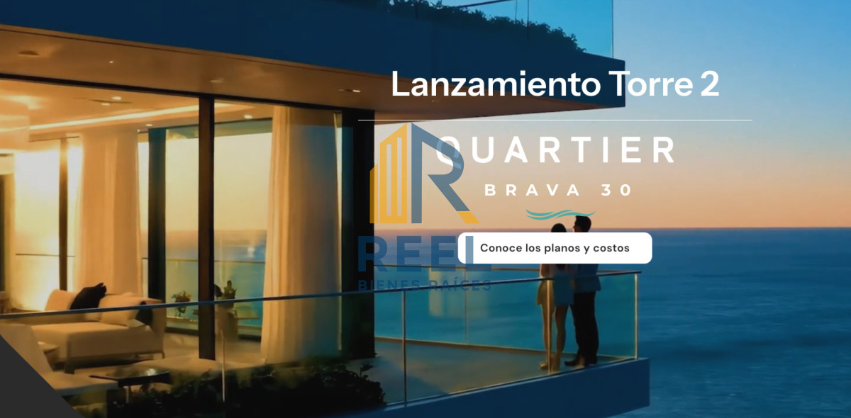 Apartamento ID.304 - Apartamento de Lujo Parada 30 Brava Fideicomiso al Costo