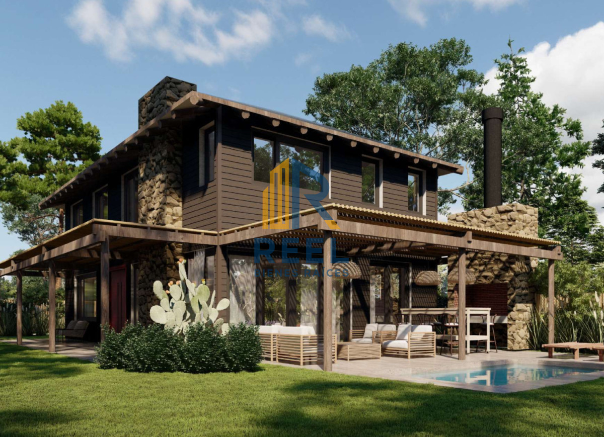 Casa ID.571 - Casa de 3 dormitorios más servicio y playroom con piscina privada en José Ignacio