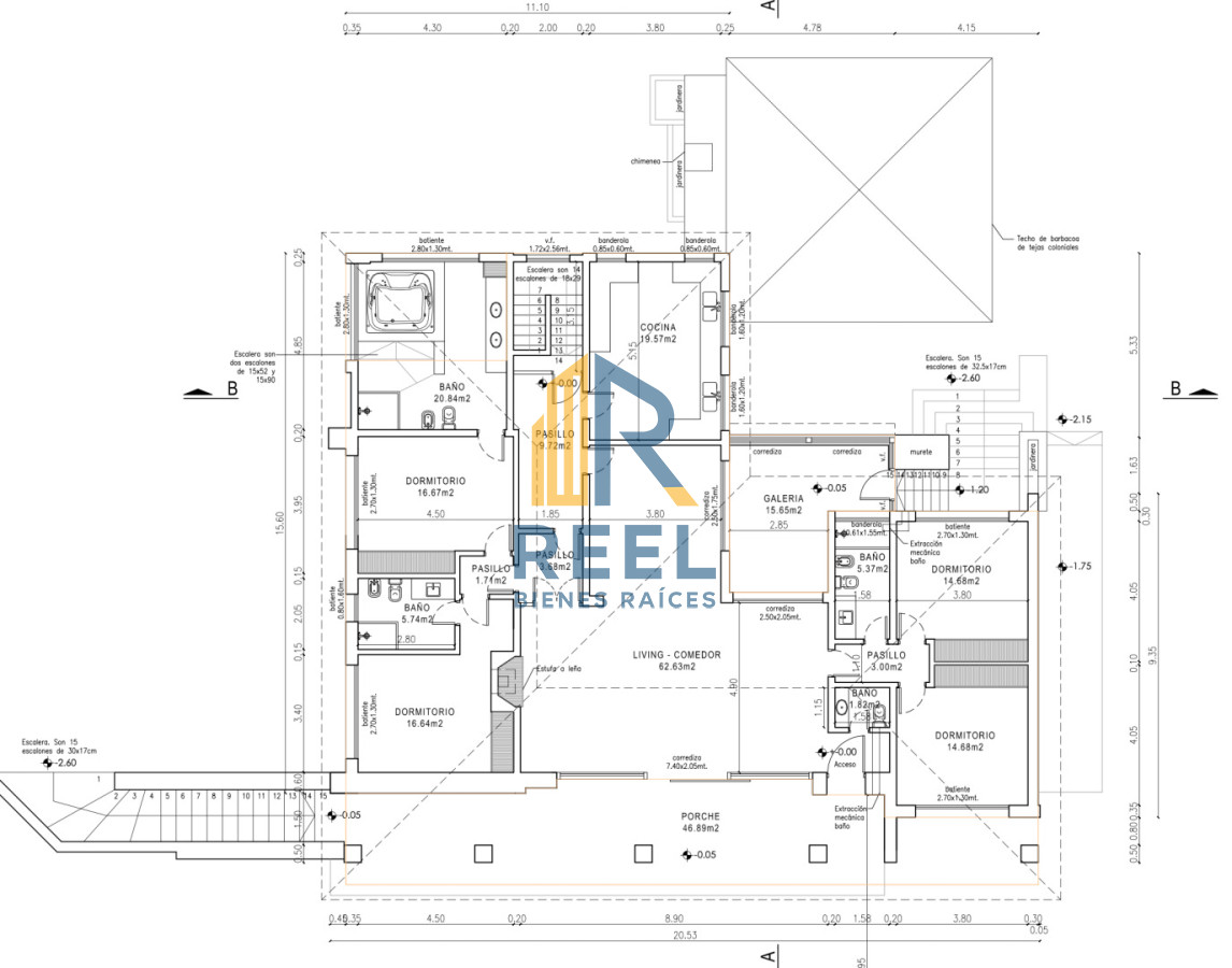 Casa ID.553 - Chacra en el Corazon de Solanas 707 m2 construidos 11.203 m2 de Terreno