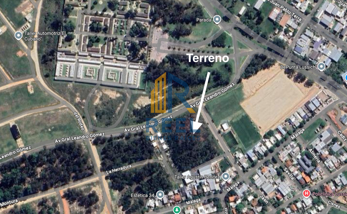 Terreno ID.130 - Terreno media manzana Lussich y Leandro Gomez - Proyecto comercial + Viviendas