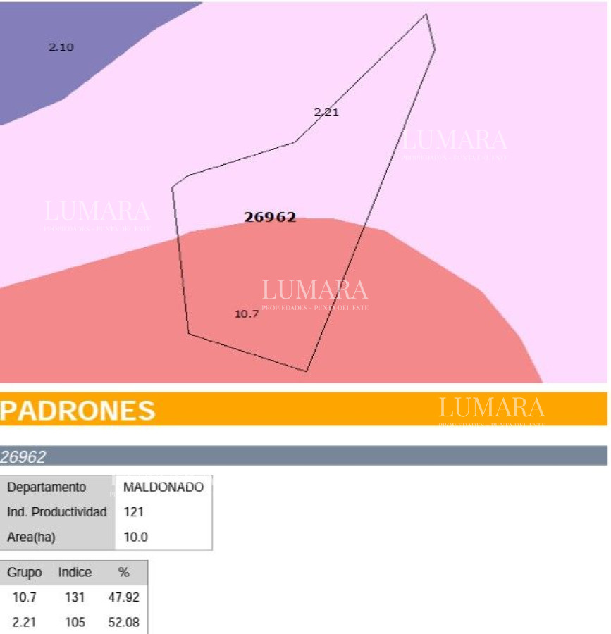 Chacra ID.3232 - Venta de Chacra 10 Hectáreas en Lapataia, Maldonado, Uruguay