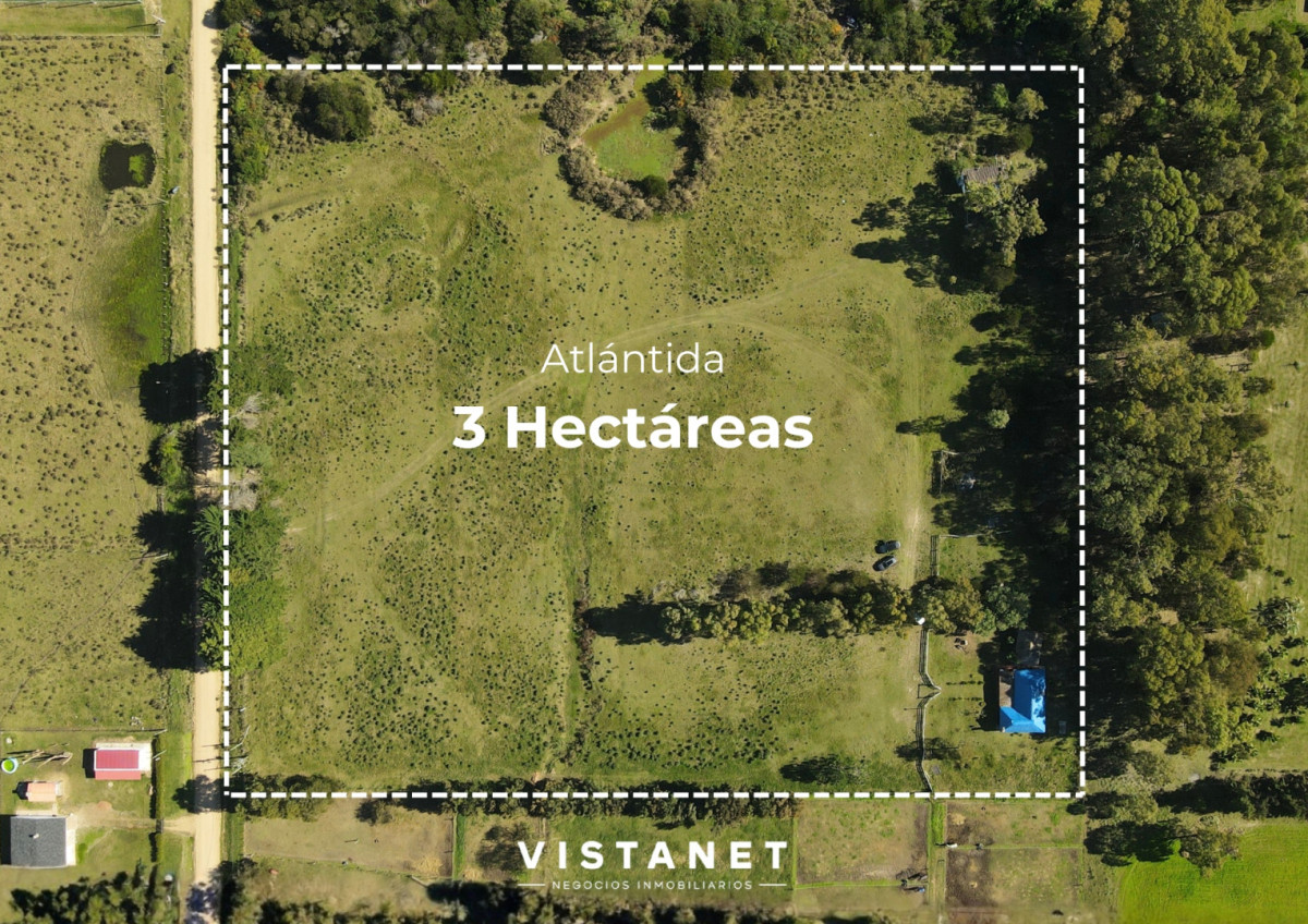 Chacra ID.373/Chacra-3-Ha-con-casa-de-3-dormitorios-en-Atlantida - Chacra 3 Ha con casa de 3 dormitorios en Atlantida