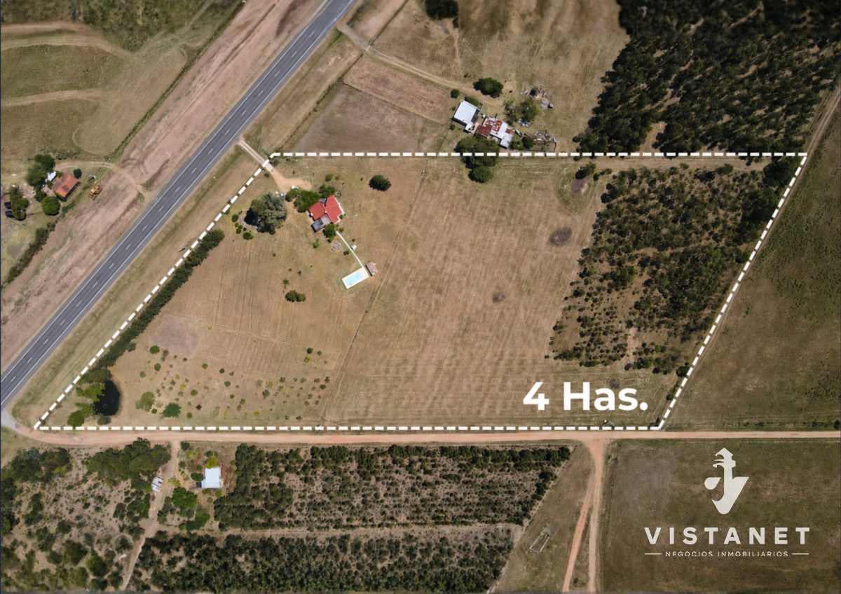 Chacra ID.316/Venta-de-Chacra-de-4Has-en-Ruta-9,-Capilla-de-Cella,-Canelones - Venta de Chacra de 4Has en Ruta 9, Capilla de Cella, Canelones