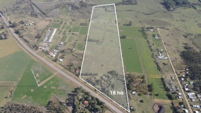 Chacra De 18 Hectáreas Con Arroyo, Ruta 7 - A Solo 5min De San Jacinto