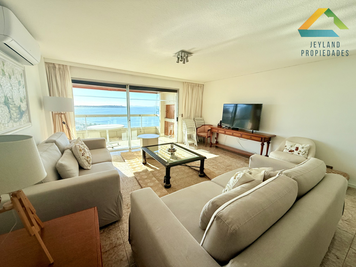 Apartamento ID.346 - Venta apartamento 3 dormitorios primera linea en mansa, Punta del Este