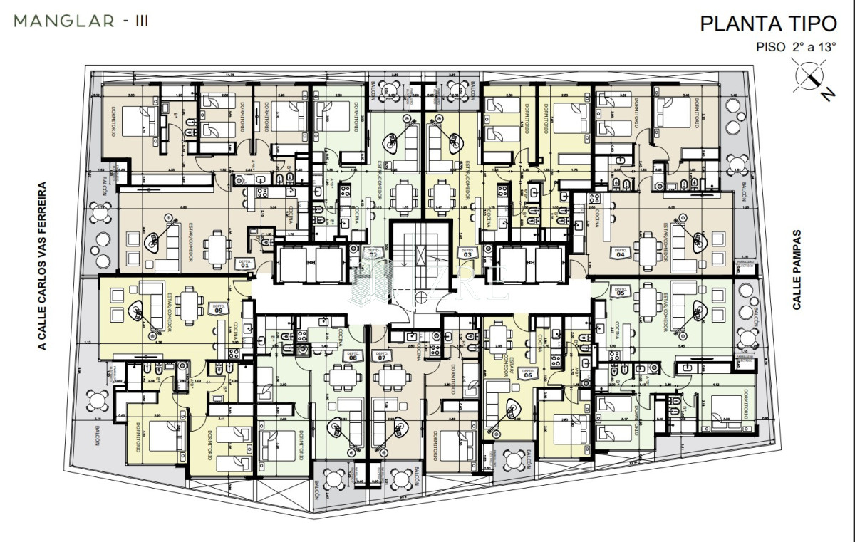 Apartamento ID.1247 - Venta apartamento de 2 dormitorios en pozo, Aidy Grill, Punta del Este