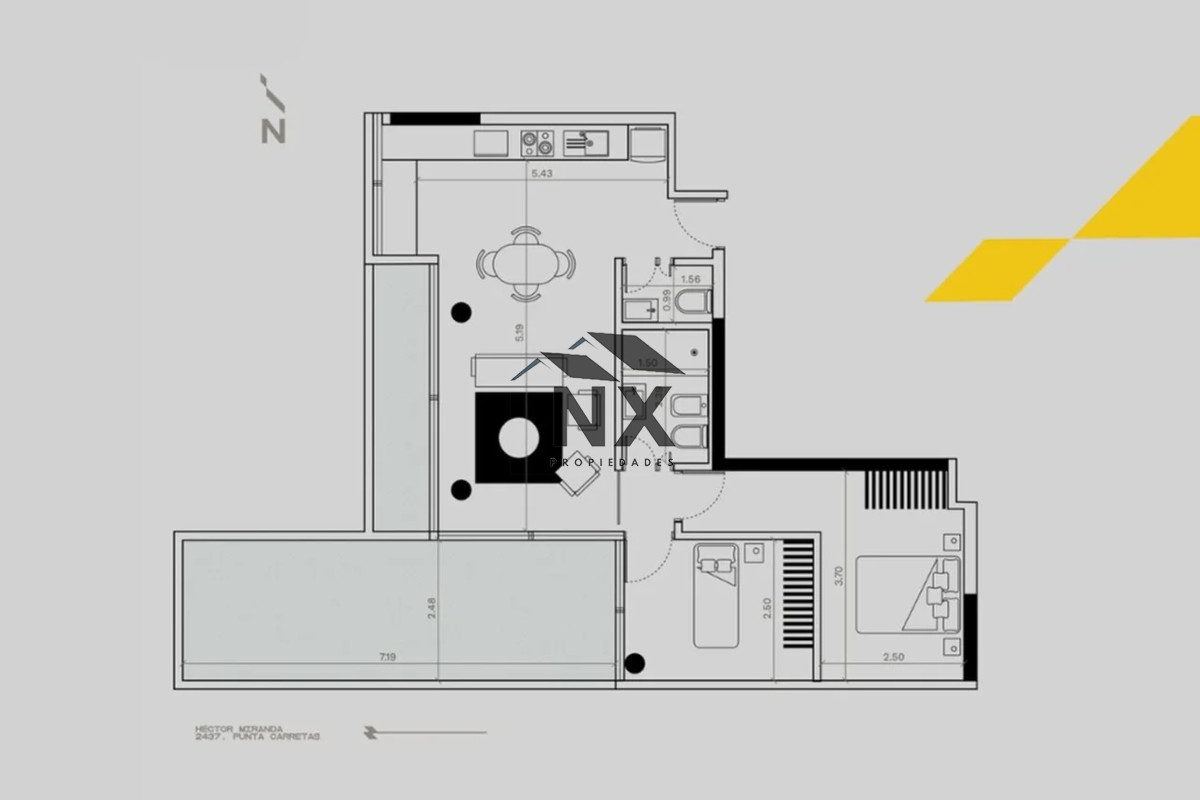 Apartamento ID.404 - Proyecto en Venta, Todas las unidades, Punta Carretas. H