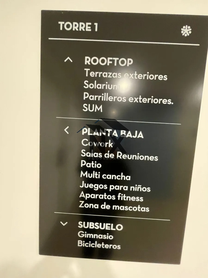 Apartamento ID.22 - Alquiler Apartamento 1 Dormitorio En Tres Cruces, Balcon, Patio, Gimnasio, T