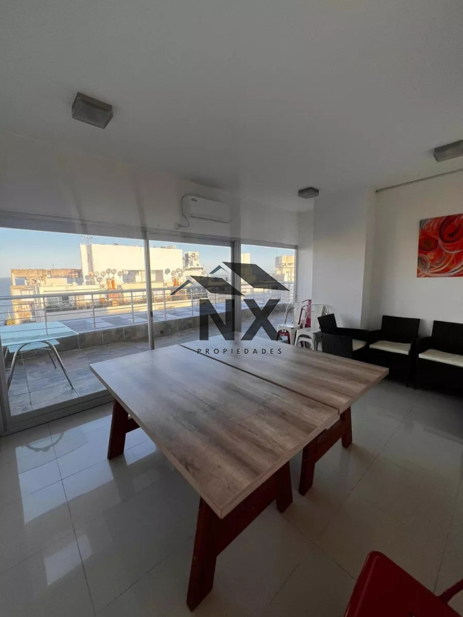 Apartamento ID.4 - Alquiler Apartamento Monoambiente Balcón, Piscina Parrillero Gimnasio Punta Carretas, T