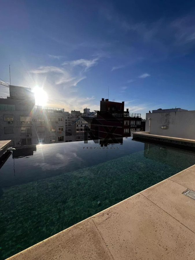 Apartamento ID.4 - Alquiler Apartamento Monoambiente Balcón, Piscina Parrillero Gimnasio Punta Carretas, T