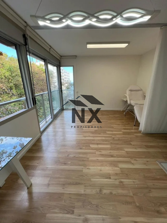 Apartamento ID.8 - Apartamento Alquiler Monoambiente Con Balcón, Parrillero Y Lavadero Pocitos, Montevideo, T