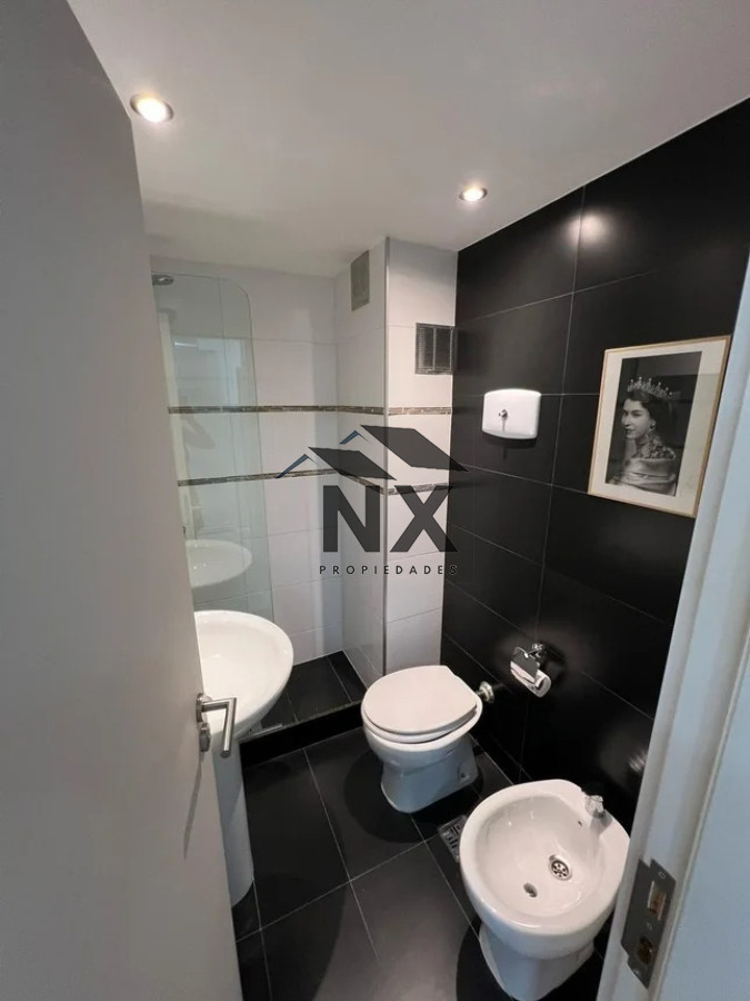 Apartamento ID.8 - Apartamento Alquiler Monoambiente Con Balcón, Parrillero Y Lavadero Pocitos, Montevideo, T