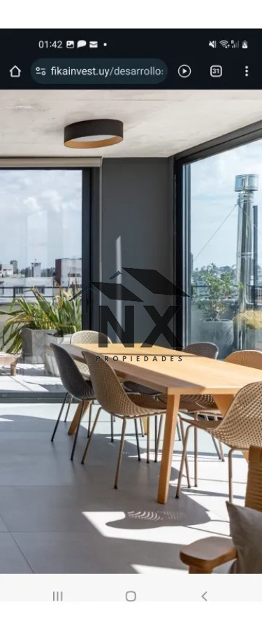 Apartamento ID.104 - Alquiler Apartamento 1 Dormitorio en Pocitos, T