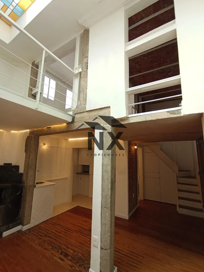 Apartamento ID.289 - Alquiler Apartamento, estilo LOFT, 1 Dorm, Terraza, Parillero, Aguada, Montevideo