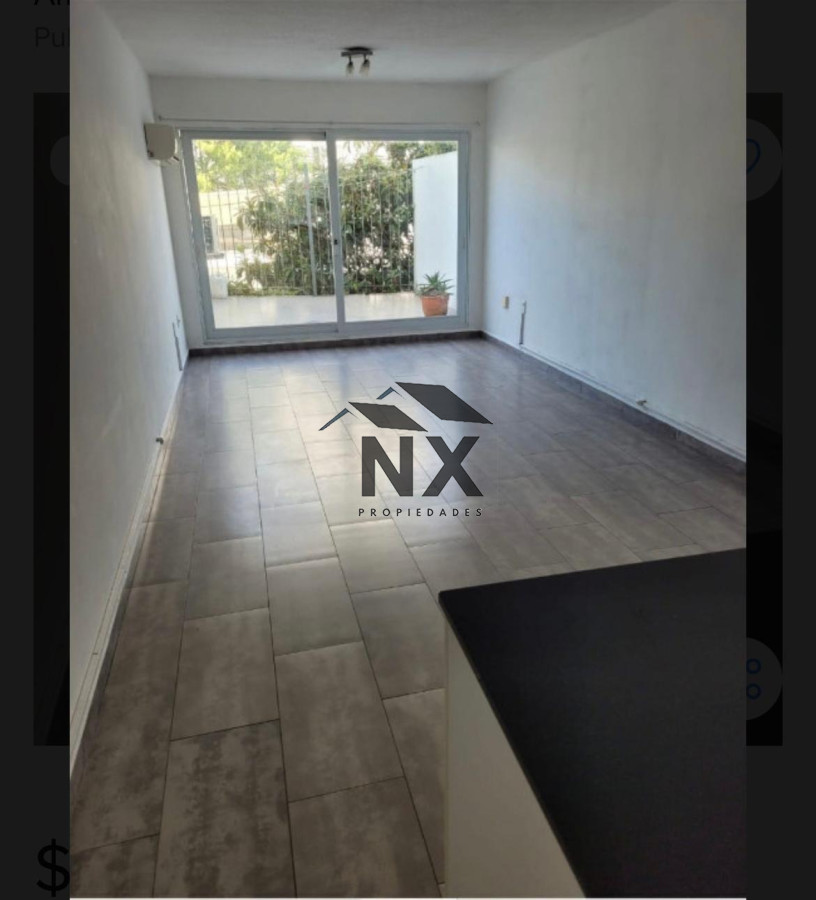 Apartamento ID.73 - Alquiler Monoambiente Gran Patio Pocitos Montevideo, N