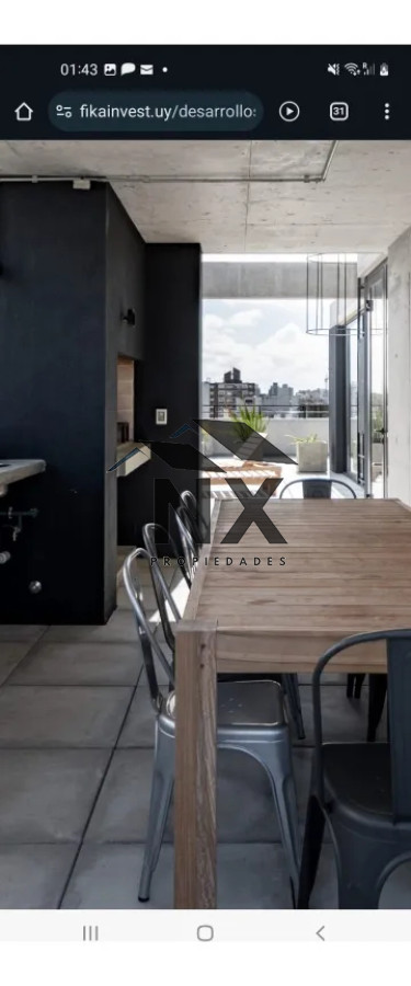 Apartamento ID.104 - Alquiler Apartamento 1 Dormitorio en Pocitos, T