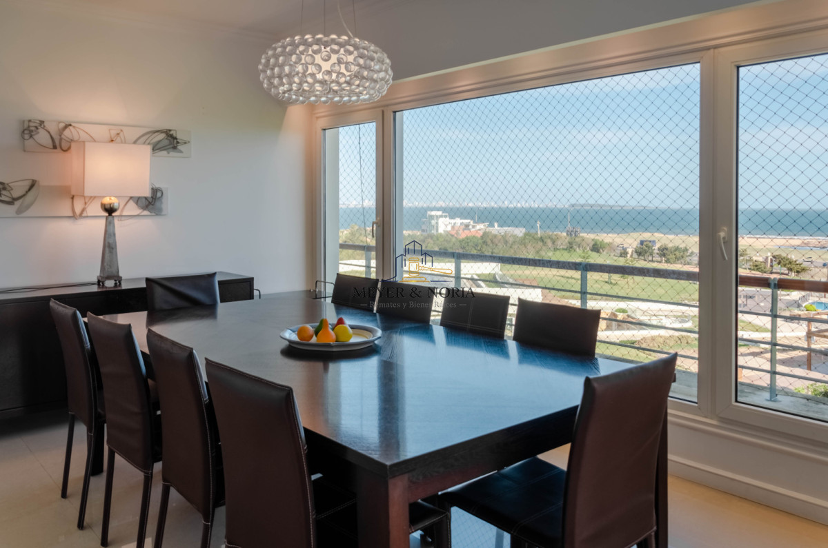 Apartamento ID.209 - Veramansa, vista al mar, 3 dorm más dep, parrillero propio y todos los servicios