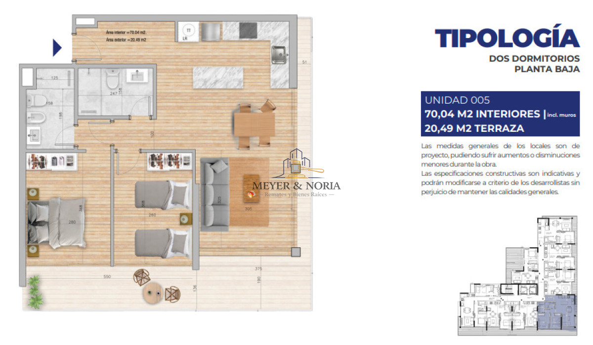 Apartamento ID.138 - Mansa tower apto de dos dormitorios