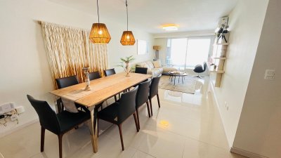 Piso alto, parrillero propio, 3 dorm más dep, todos los servicios, Playa Brava pda 10