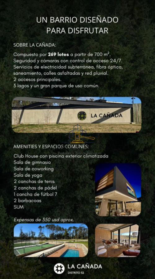 Terreno ID.227 - Terreno en Distrito 52 - La Cañada