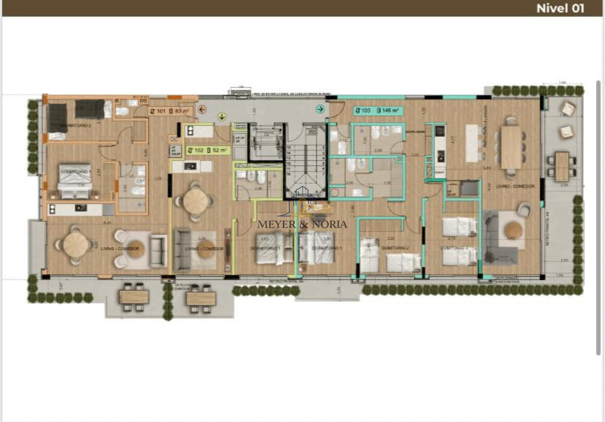 Apartamento ID.215 - Edificio Modelo, nuevo lanzamiento en la península, Punta del Este.