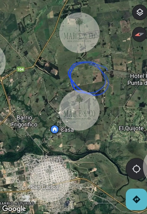Chacra ID.2167 - SE VENDE  CHACRA DE 5H A PASOS DE SAN CARLOS