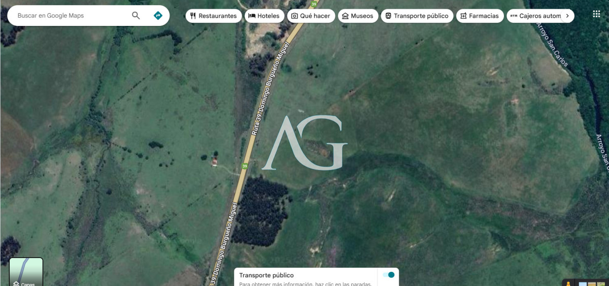 Chacra ID.289 - SE VENDE CHCRA ZONA RURAL SAN CARLOS RUTA 39