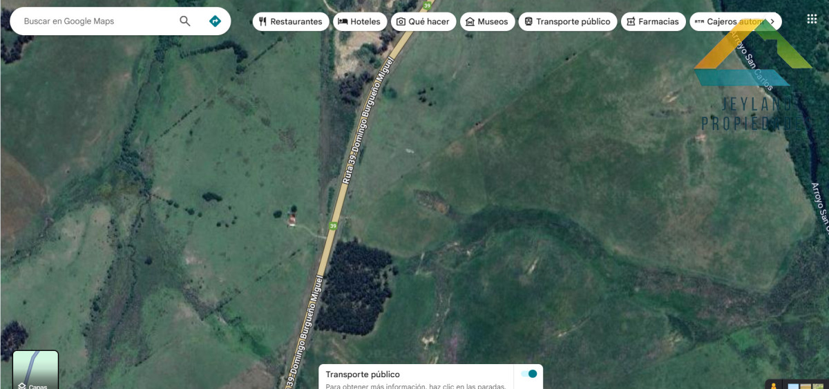 Chacra ID.325 - SE VENDE CHCRA ZONA RURAL SAN CARLOS RUTA 36