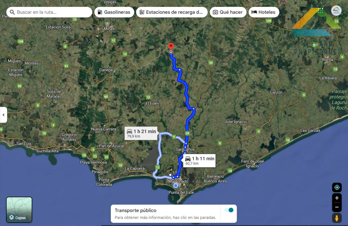 Chacra ID.287 - SE VENDE CHACRA EN SIERRAS DE CARAPE AIGUA