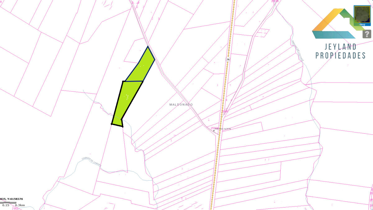 Chacra ID.321 - SE VENDE CHACRA DE 14 Hs. RUTA 39