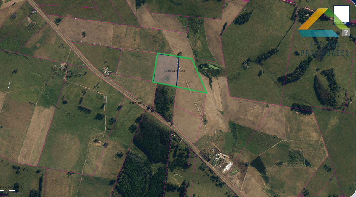 Chacra ID.317 - SE VENDE CHACRA DE 10 HECTAREAS RUTA 104 