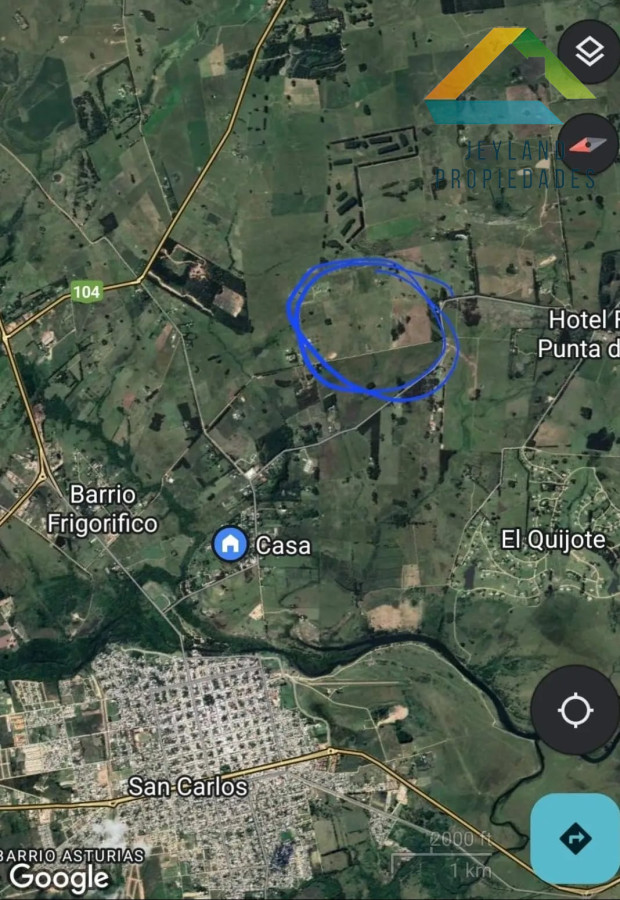 Chacra ID.79 - SE VENDE  CHACRA DE 5H A PASOS DE SAN CARLOS