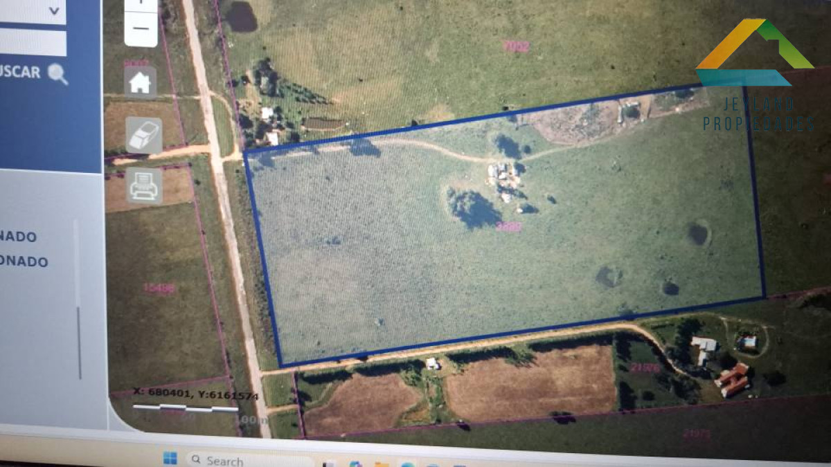 Chacra ID.83 - SE VENDE CHACRA  9 HECTAREAS PROXIMO A PUEBLO EDEN 