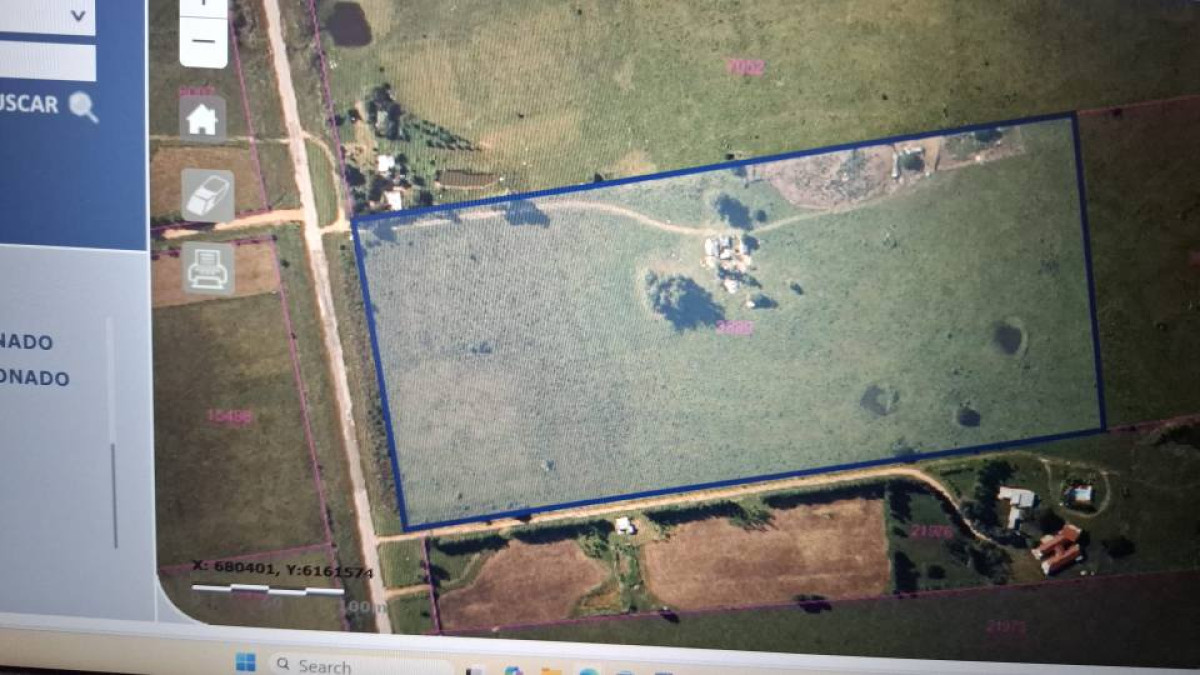SE VENDE CHACRA  9 HECTAREAS PROXIMO A PUEBLO EDEN 