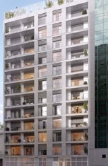 Venta de apartamento de 2 dormitorios, con terraza en el living y dormitorio principal.