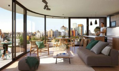 Venta apartamento de 2 dormitorios, amplia terraza. Precio promocional pago contado.
