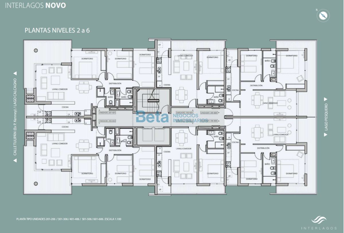 Apartamento ID.10 - VENTA INTERLAGOS APARTAMENTO DOS DORM, TERRAZA Y GARAJE 