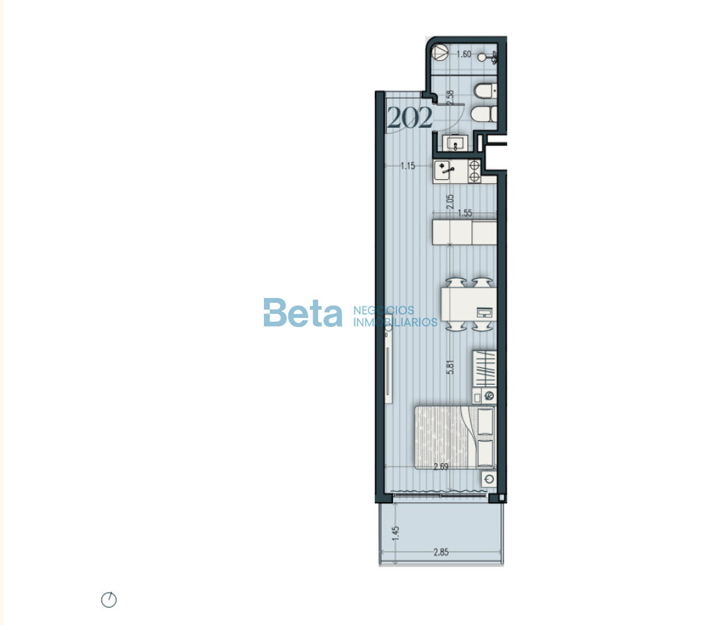 Apartamento ID.24 - VENTA DE APARTAMENTO PARQUE RODO 
