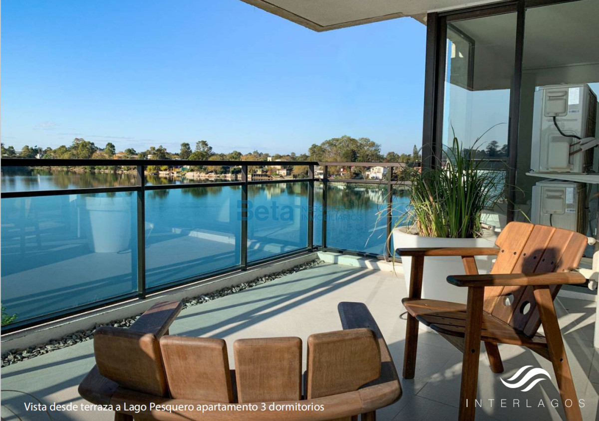 Apartamento ID.15 -  Venta Apartamento INTERLAGOS 3 dormitorios, terraza y Cochera 