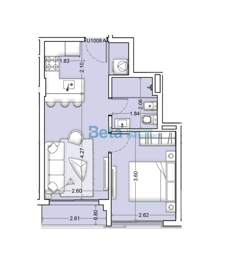 Apartamento ID.29 - Venta Apartamento 1 Dormitorio, La Blanqueada 