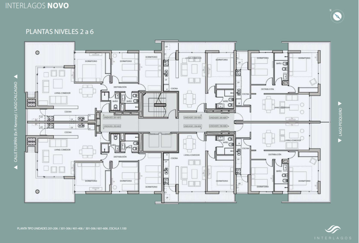 Apartamento ID.10 - VENTA INTERLAGOS APARTAMENTO DOS DORM, TERRAZA Y GARAJE 