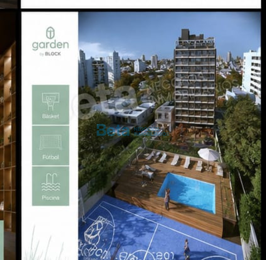 Apartamento ID.49 - VENTA  MONOAMBIENTE  1 Y 2 DORMITORIOS, LA BLANQUEADA CON PISCINA Y DEMAS AMENITIES.