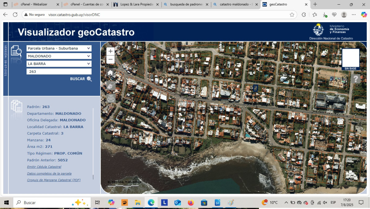 Terreno ID.209 - Terreno en la Barra con vista al mar