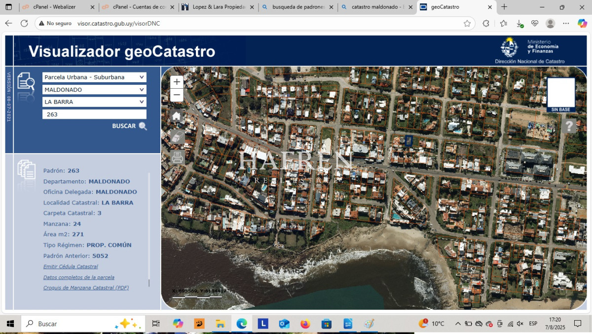 Terreno ID.168 - Terreno en la Barra con vista al mar