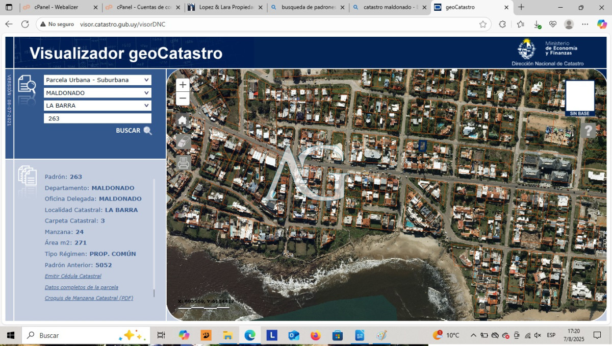 Terreno ID.213 - Terreno en la Barra con vista al mar