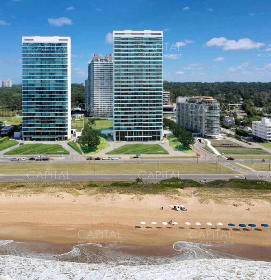 Apartamento ID.39643 - Le Parc IV Venta apartamento esquinero en piso alto de 3 Dorm + Servicio