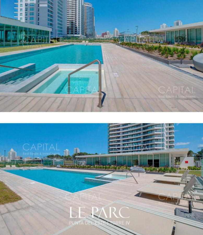 Apartamento ID.39643 - Le Parc IV Venta apartamento esquinero en piso alto de 3 Dorm + Servicio