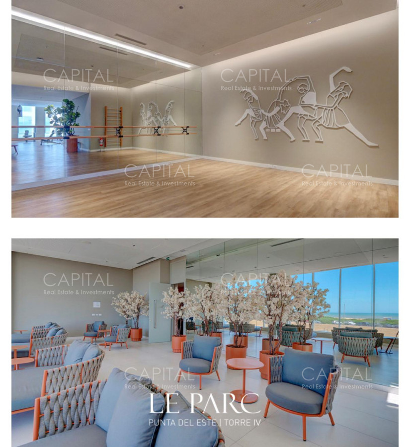 Apartamento ID.39643 - Le Parc IV Venta apartamento esquinero en piso alto de 3 Dorm + Servicio