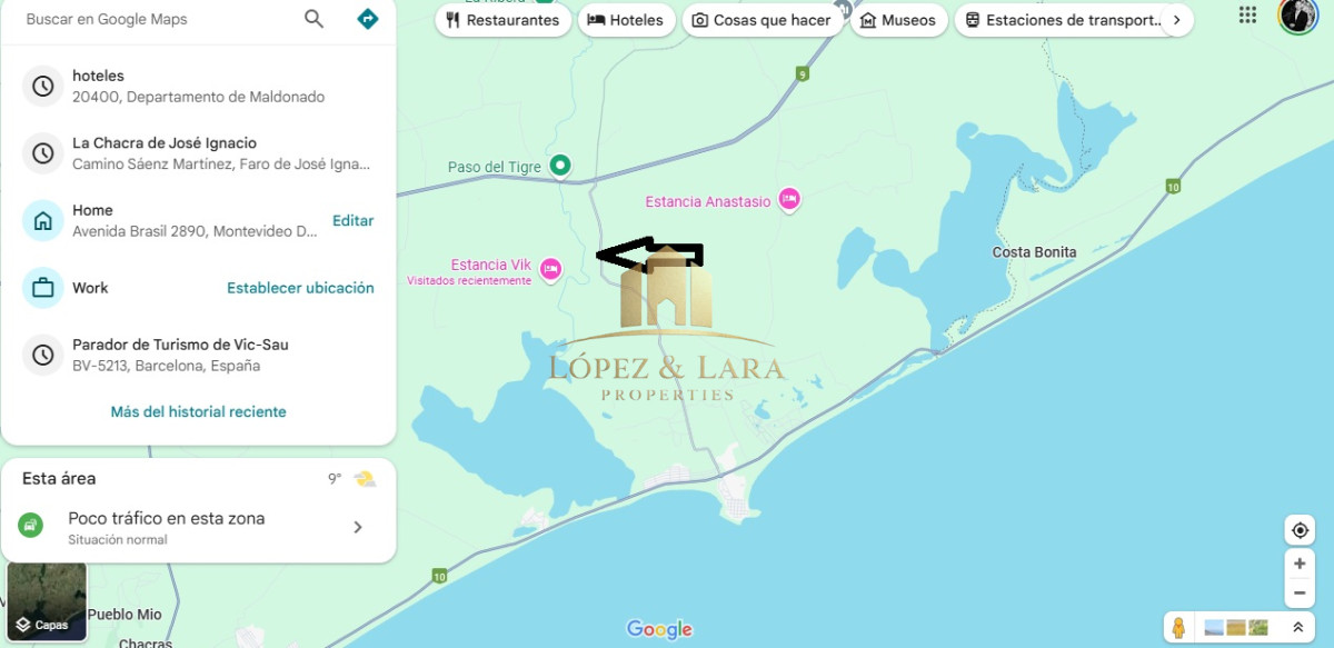Chacra ID.30 - En exclusividad, a 5 min de Jose Ignacio y lindera a Estancia VIK pero frente a Ruta